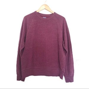 JCrew Men’s Burgundy Crewneck Sweater